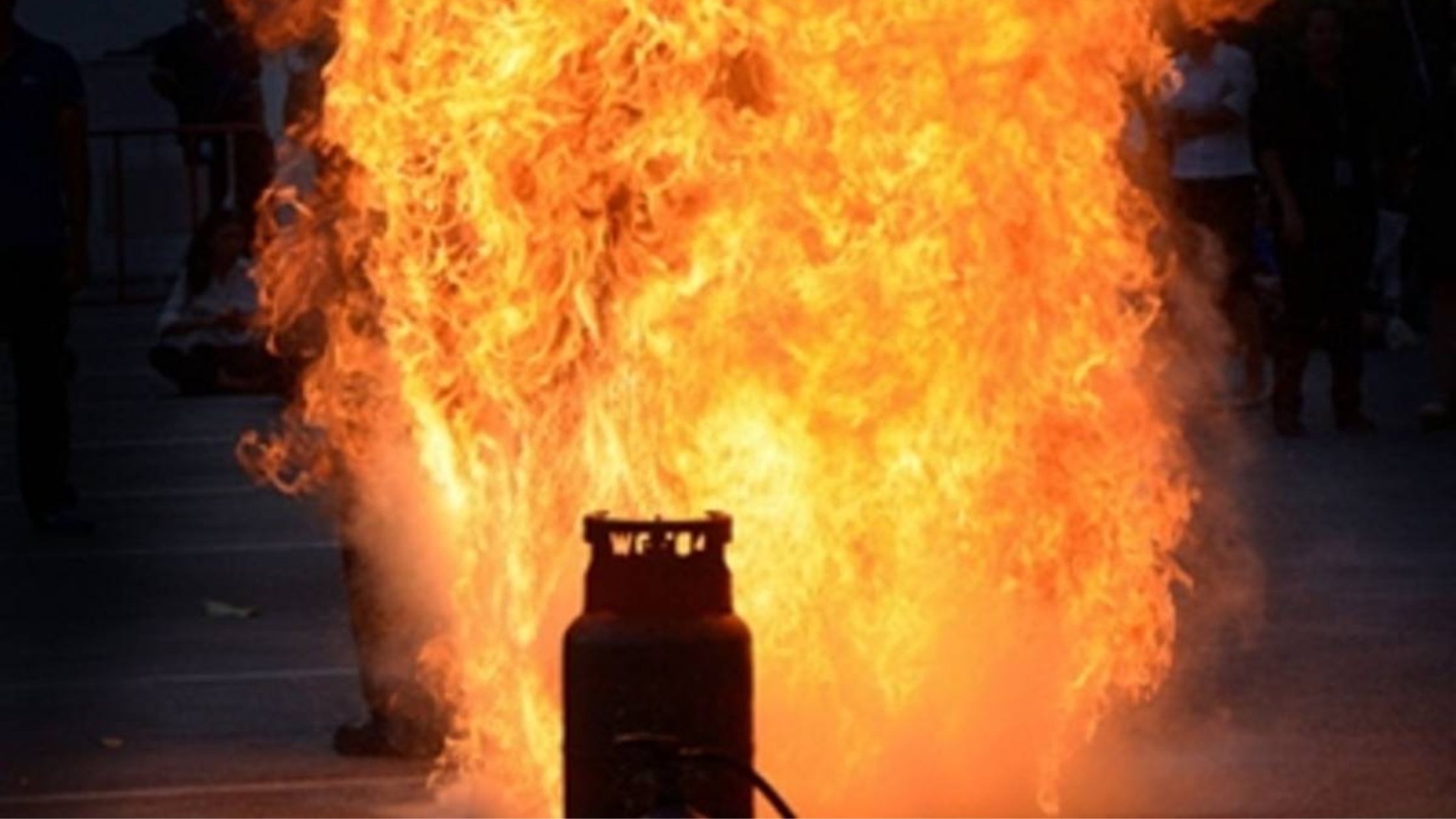 Flames Engulf Home in Madhya Pradesh After Cylinder Explosion